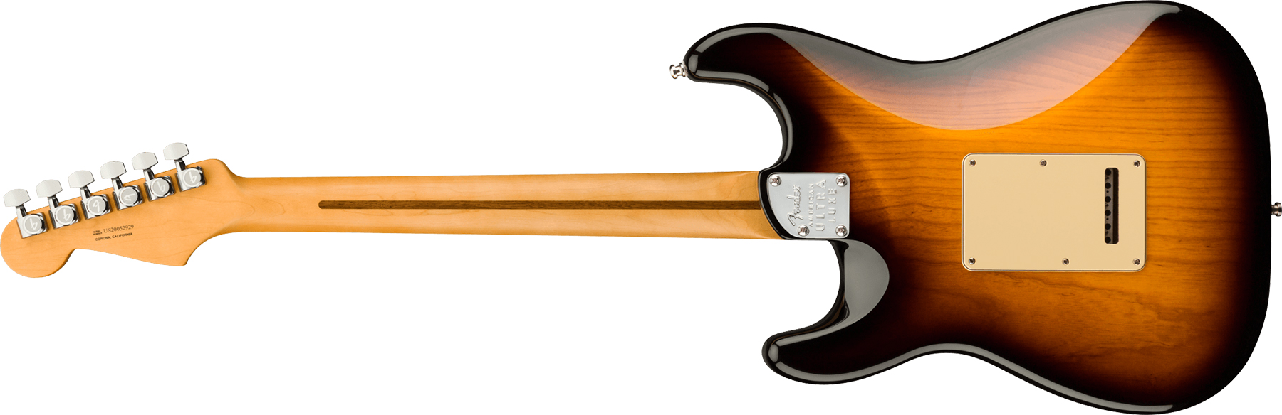 Fender Strat American Ultra Luxe Usa Rw +etui - 2-color Sunburst - Str shape electric guitar - Variation 1