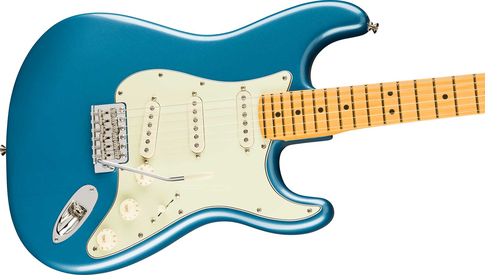 Fender Strat Classic American Pro Usa 3s Trem Mn - Faded Lake Placid Blue - Str shape electric guitar - Variation 2