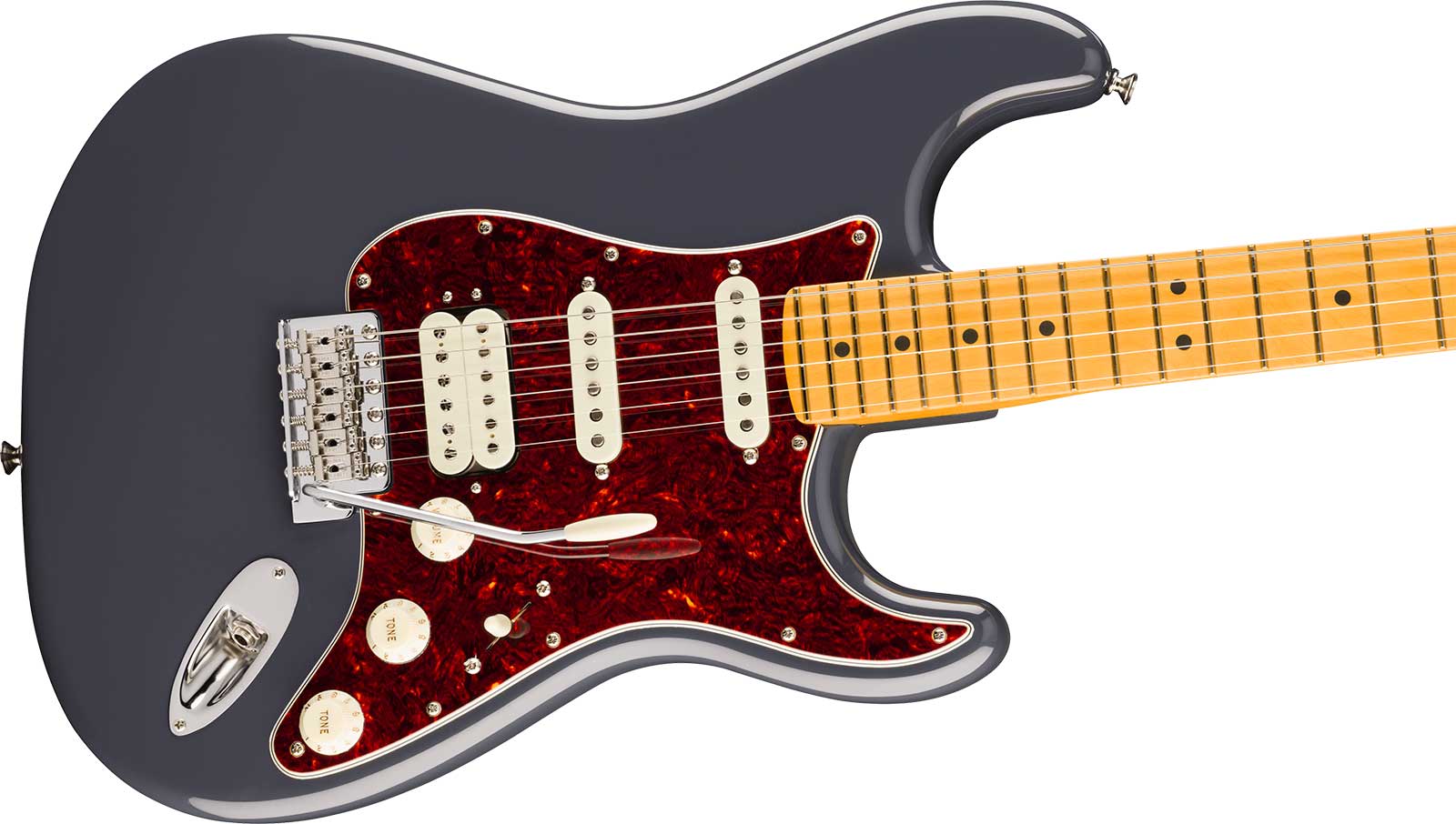 Fender Strat Classic Hss American Pro Usa Trem Mn - Faded Black - Str shape electric guitar - Variation 2