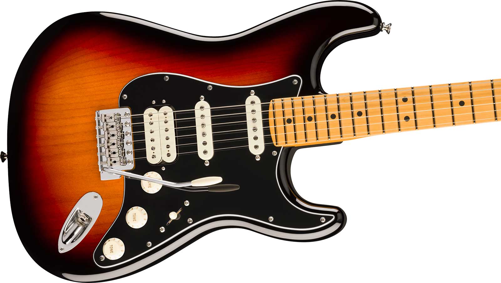 Fender Strat Classic Hss American Pro Usa Trem Mn - 3-color Sunburst - Str shape electric guitar - Variation 2