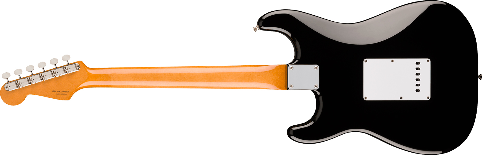 Fender Strat Early 60s Vintera 3 Mex 3s Trem Rw - Black - Str shape electric guitar - Variation 1