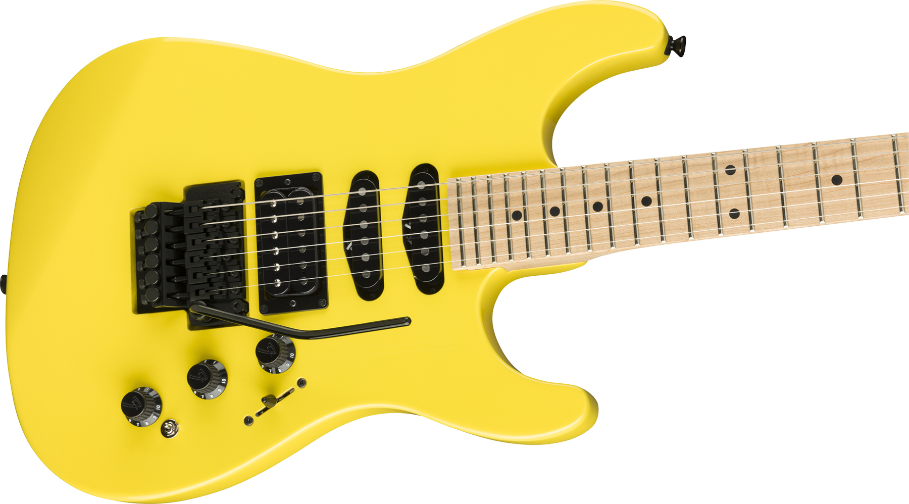 Fender HM Strat Ltd (Japan, MN) frozen yellow Solid body electric