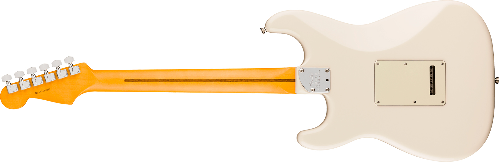 Fender Strat Hss American Pro. Usa Hss Trem Mn - Olympic White - Str shape electric guitar - Variation 1
