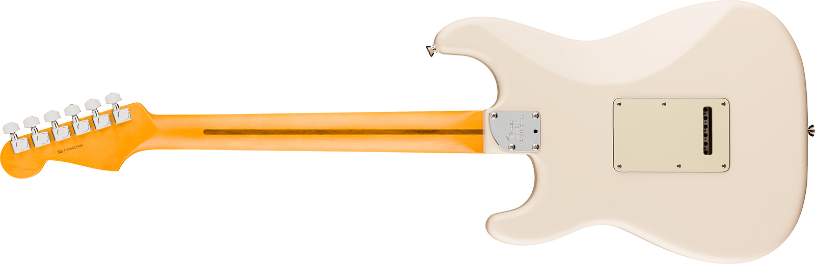Fender Strat Hss American Pro. Usa Hss Trem Rw - Olympic White - Str shape electric guitar - Variation 1