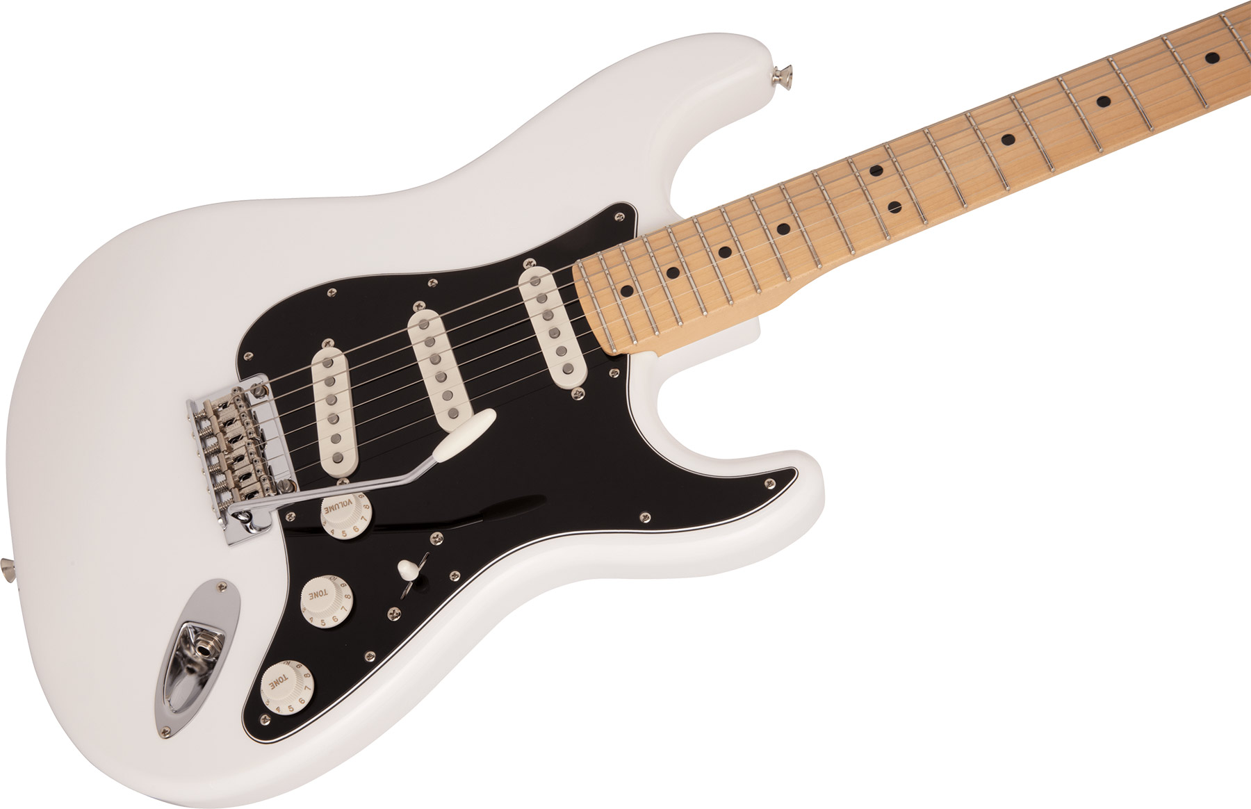 Fender Strat Hybrid Ii Mij Jap 3s Trem Mn - Arctic White - Str shape electric guitar - Variation 2