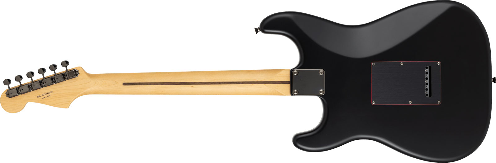 Fender Strat Hybrid Ii Mij Ltd Jap 3s Trem Rw - Black - Str shape electric guitar - Variation 1