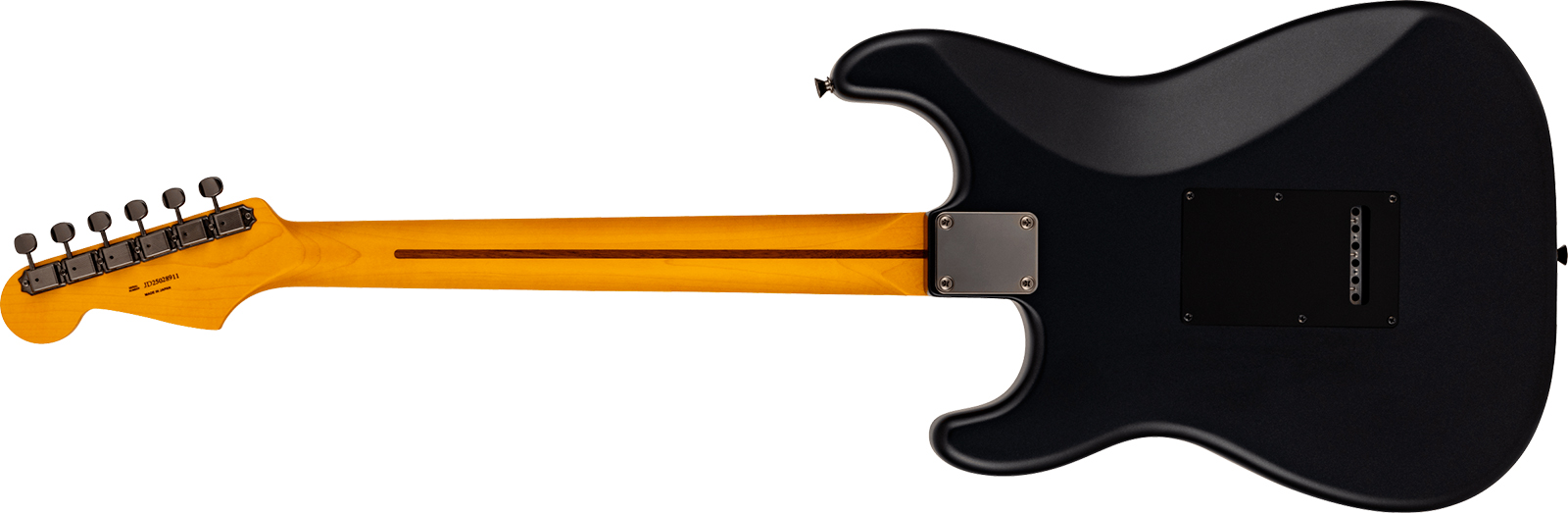 Fender Strat Hybrid Ii Mij Ltd Jap 3s Trem Rw - Matte Phantom Black - Str shape electric guitar - Variation 1