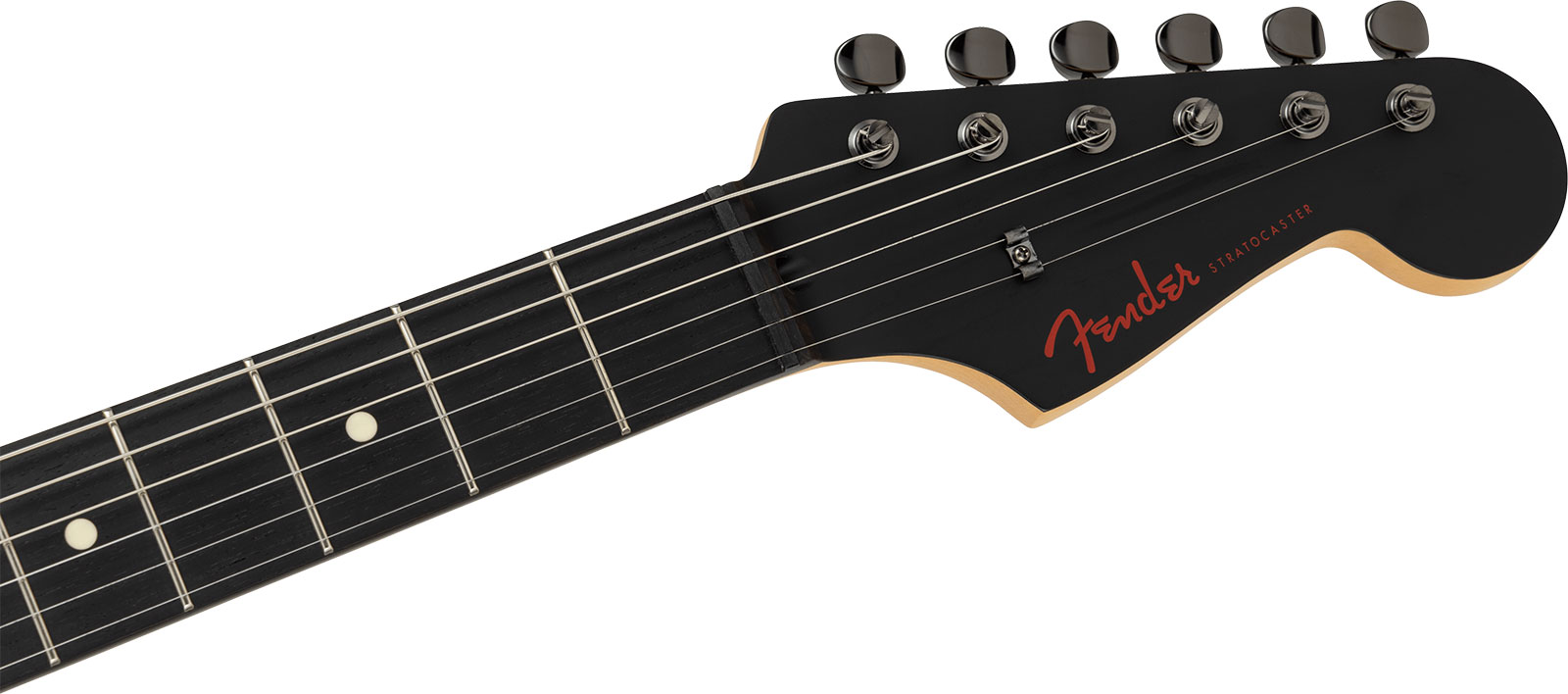 Fender Strat Hybrid Ii Mij Ltd Jap 3s Trem Rw - Black - Str shape electric guitar - Variation 3