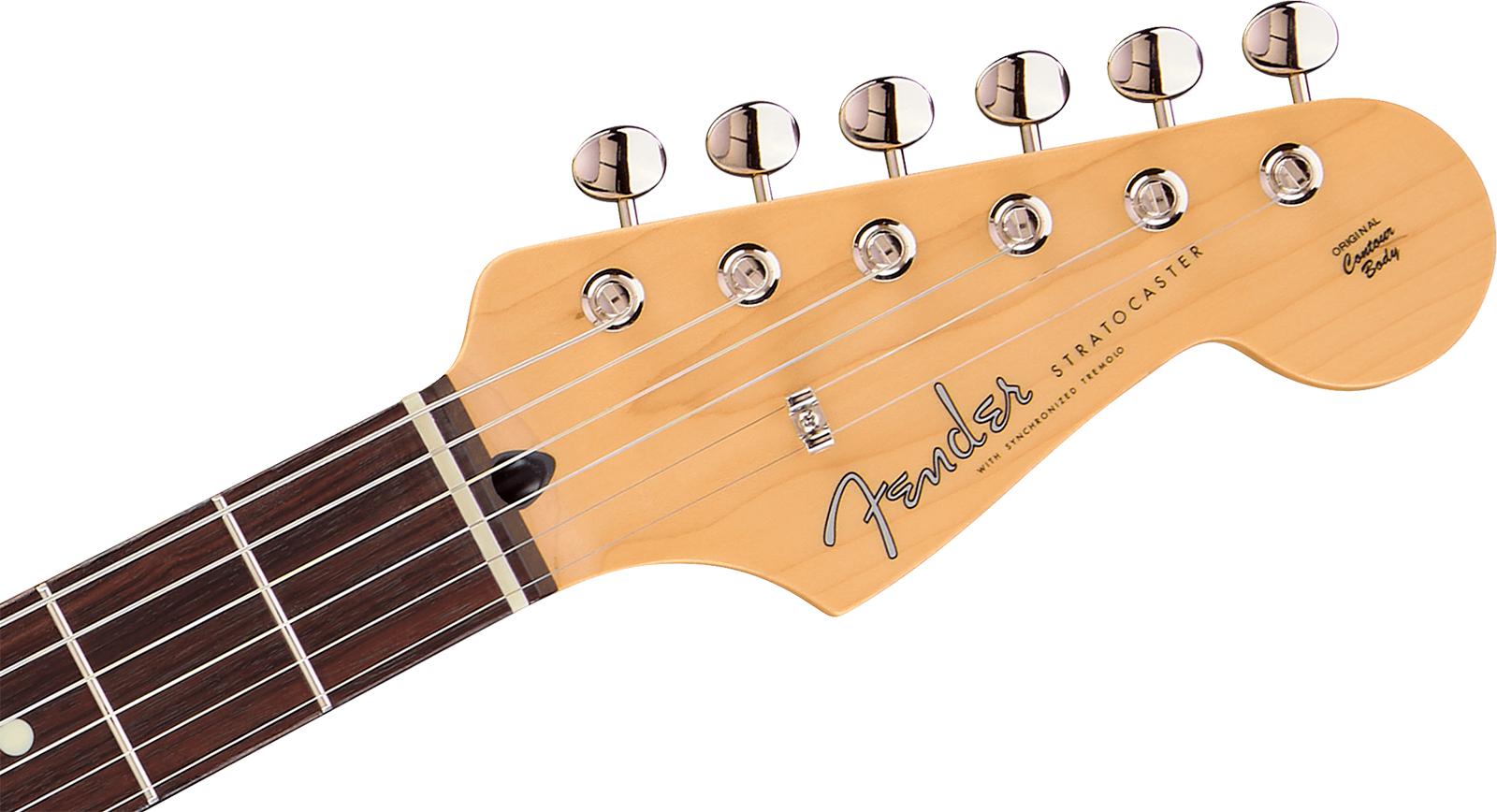 Fender Strat Hybrid Ii Mij Ltd Jap Hss Trem Rw - Daphne Blue - Str shape electric guitar - Variation 2