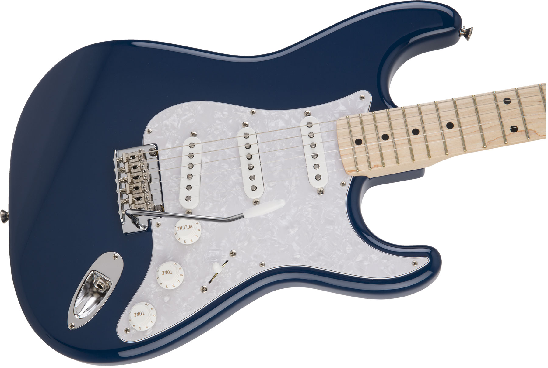 Fender Strat Hybrid Japon Mn - Indigo - Str shape electric guitar - Variation 2