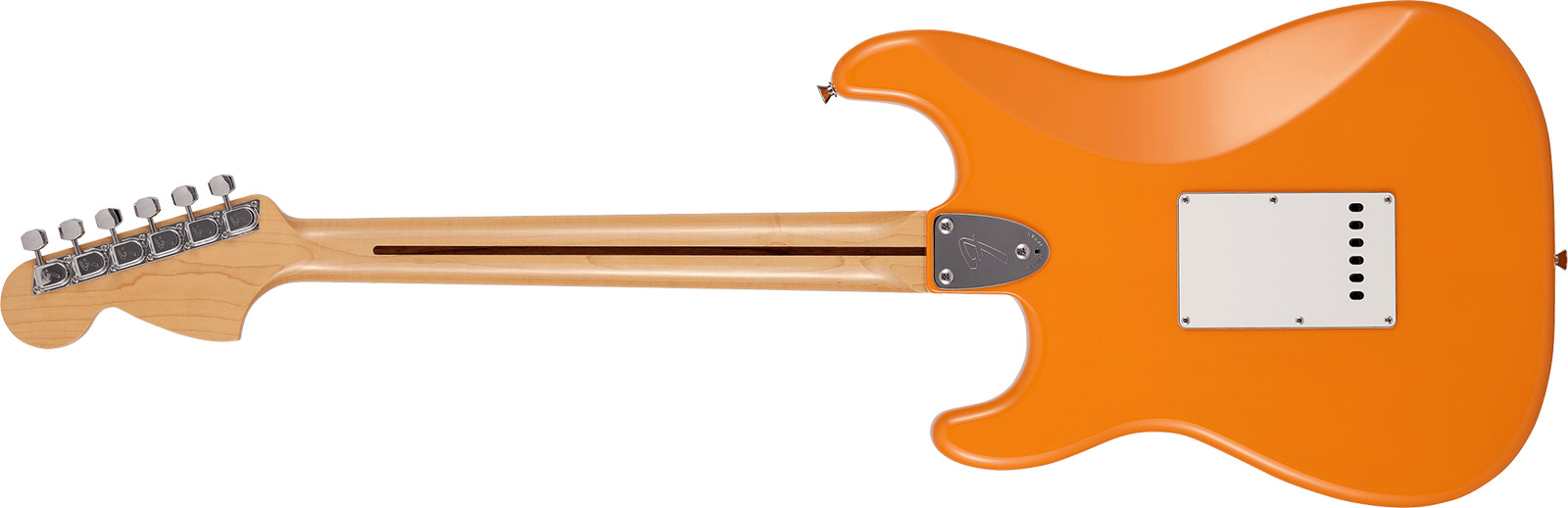 Fender Strat International Color Ltd Jap 3s Trem Rw - Capri Orange - Str shape electric guitar - Variation 1