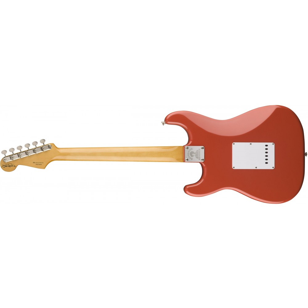 Fender Strat Jimi Hendrix Monterey Mex Sss Pf - Hand Painted Custom - Tel shape electric guitar - Variation 3