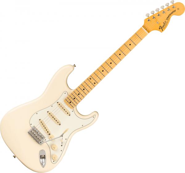 Solid body electric guitar Fender JV Modified '60s Stratocaster (Japan, MN) - Olympic white