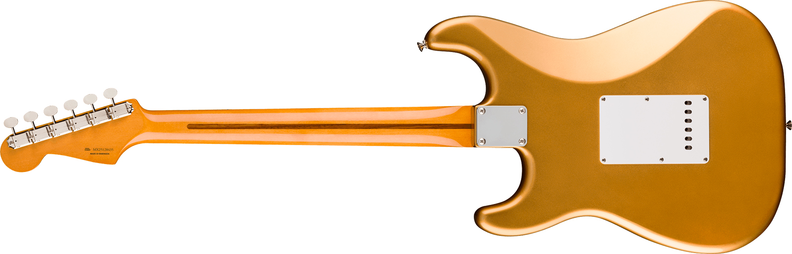 Fender Strat Late 50s Vintera 3 Mex 3s Trem Mn - Aztec Gold - Str shape electric guitar - Variation 1