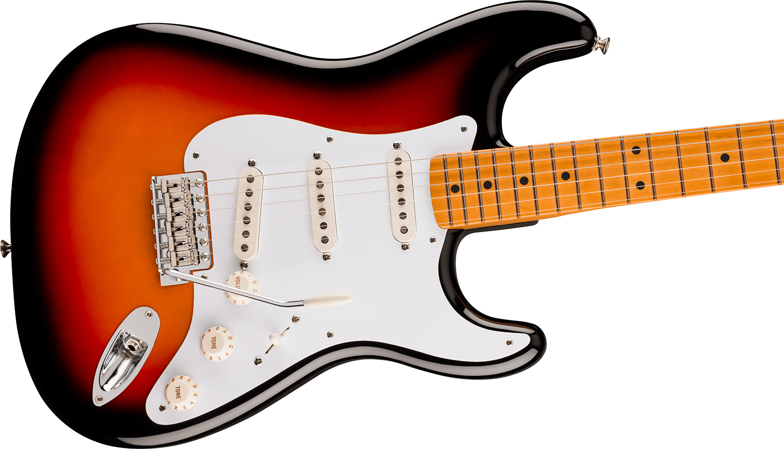 Fender Strat Late 50s Vintera 3 Mex 3s Trem Mn - 3-color Sunburst - Str shape electric guitar - Variation 2