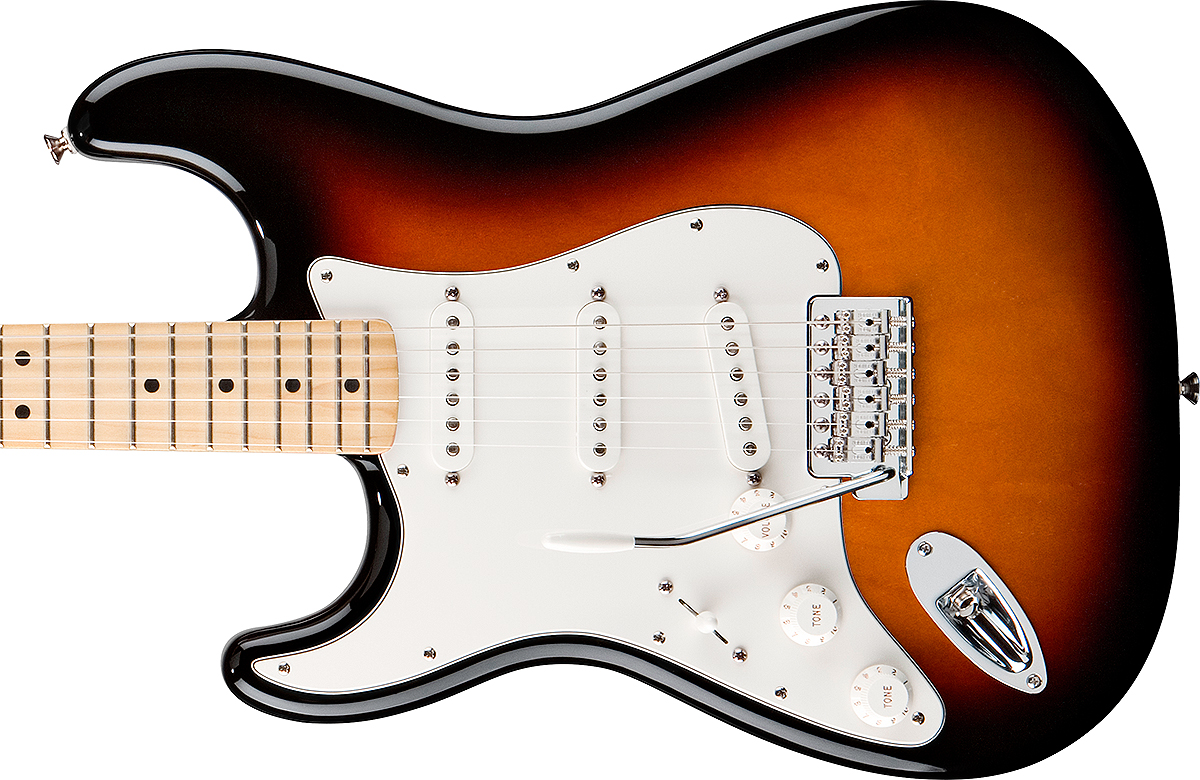 Fender Strat Standard Lh Mex Gaucher Mn - Brown Sunburst - Left-handed electric guitar - Variation 2