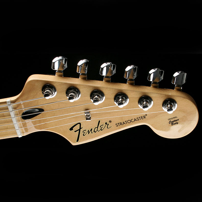 Fender Strat Mexican Standard 2011 3s Mn Black - Str shape electric guitar - Variation 3
