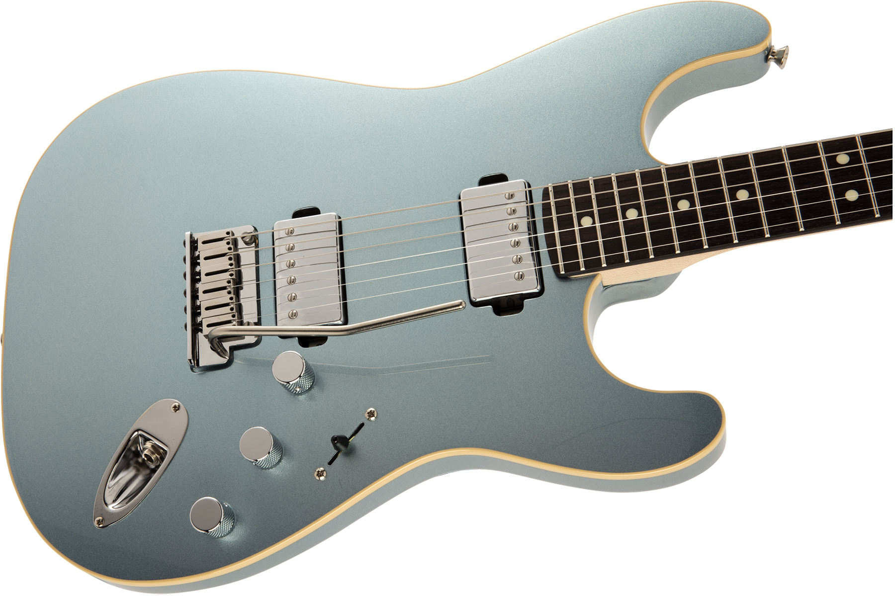 Fender Made in Japan Modern Stratocaster HH (RW) - mystic ice blue Solid  body electric guitar blue