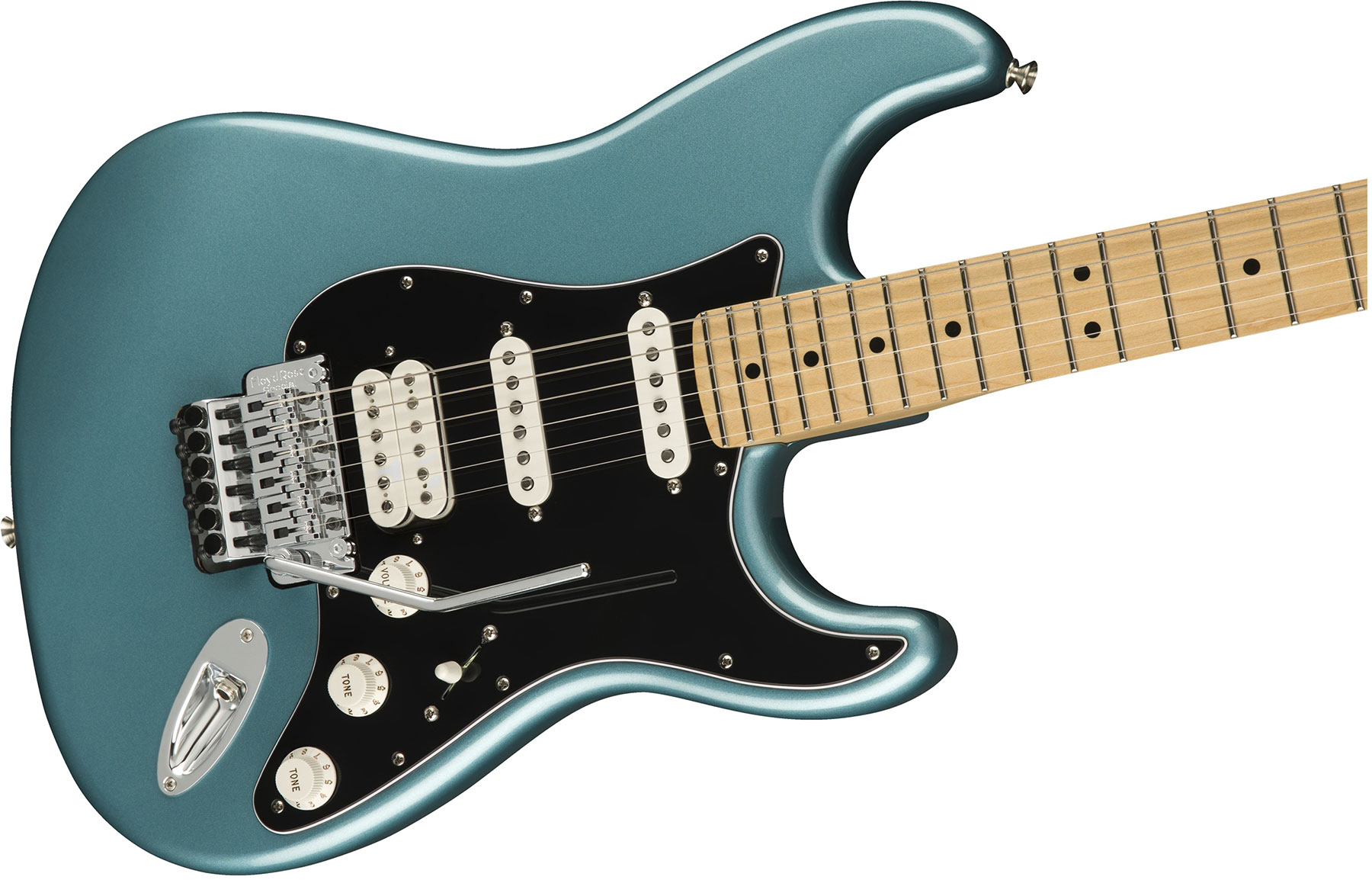 Fender Strat Player Floyd Rose Mex Hss Fr Mn - Tidepool - Str shape electric guitar - Variation 2