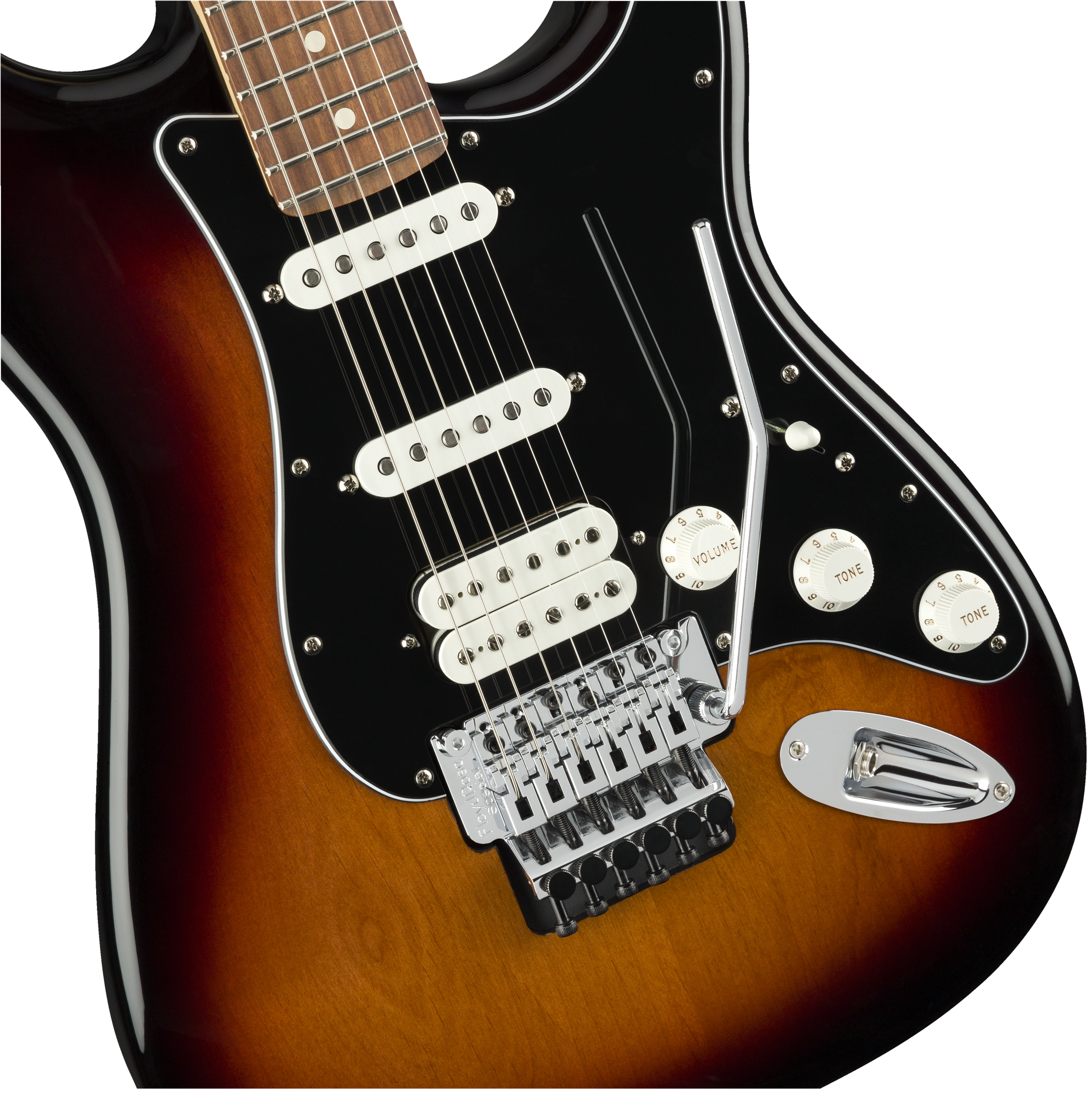 Fender Strat Player Floyd Rose Mex Hss Fr Pf - 3-color Sunburst - Str shape electric guitar - Variation 2