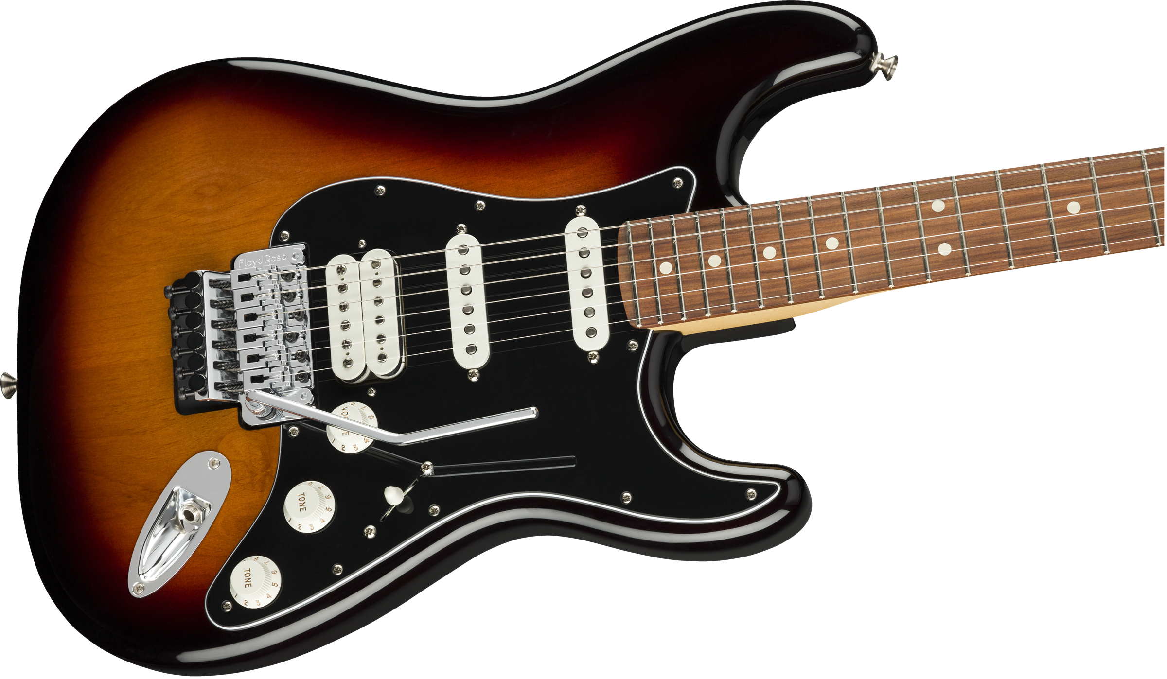 Fender Strat Player Floyd Rose Mex Hss Fr Pf - 3-color Sunburst - Str shape electric guitar - Variation 3