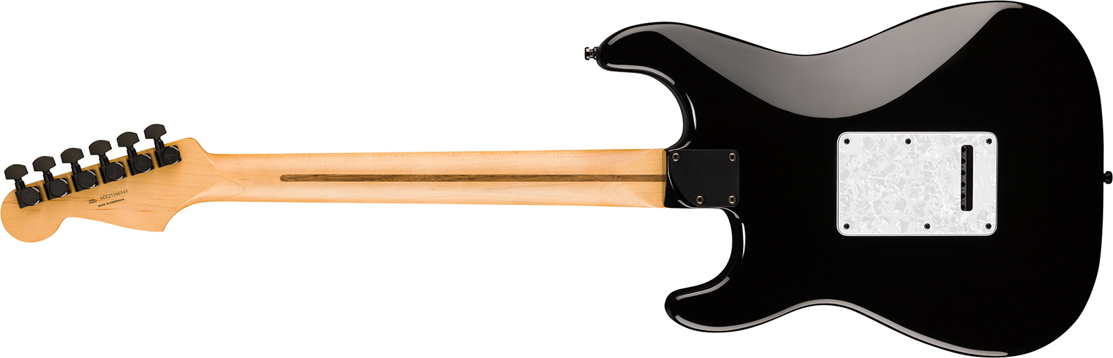 Fender Strat Player Fusion Ltd Mex Hss Trem Eb - Black - Str shape electric guitar - Variation 1