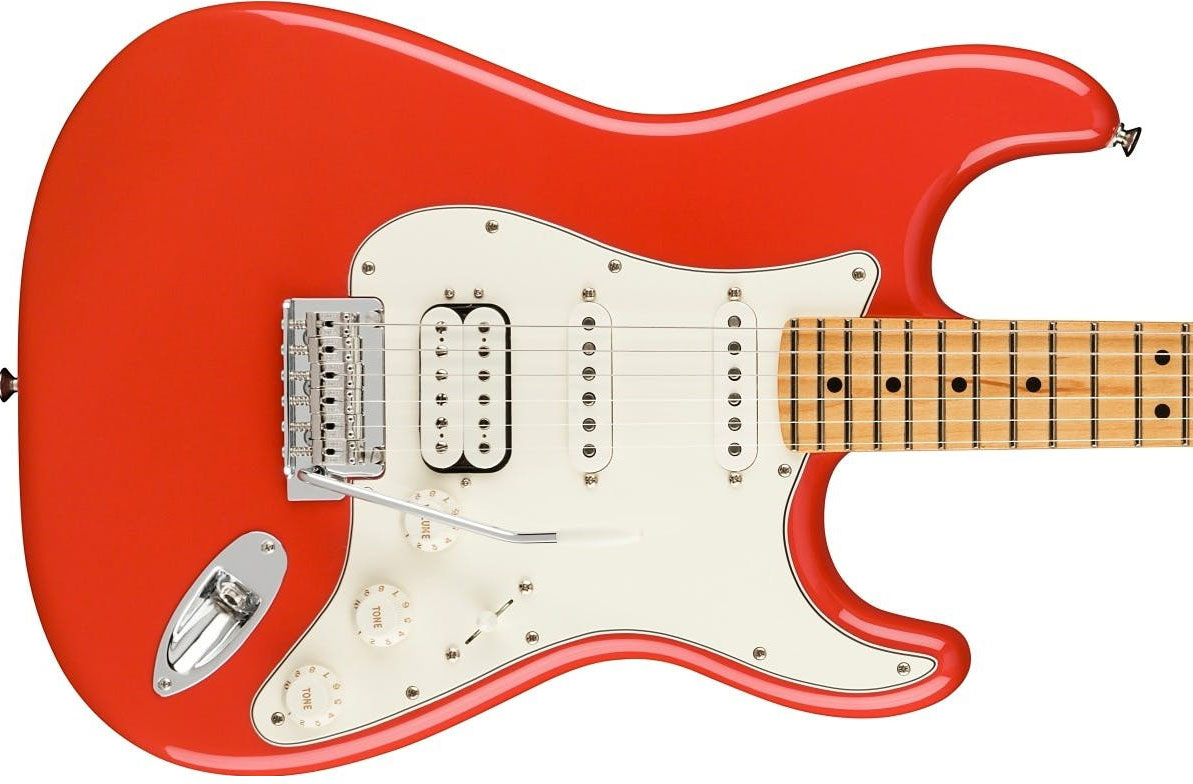 Fender Strat Player Hss Ltd Mex Trem Mn - Fiesta Red - Str shape electric guitar - Variation 1