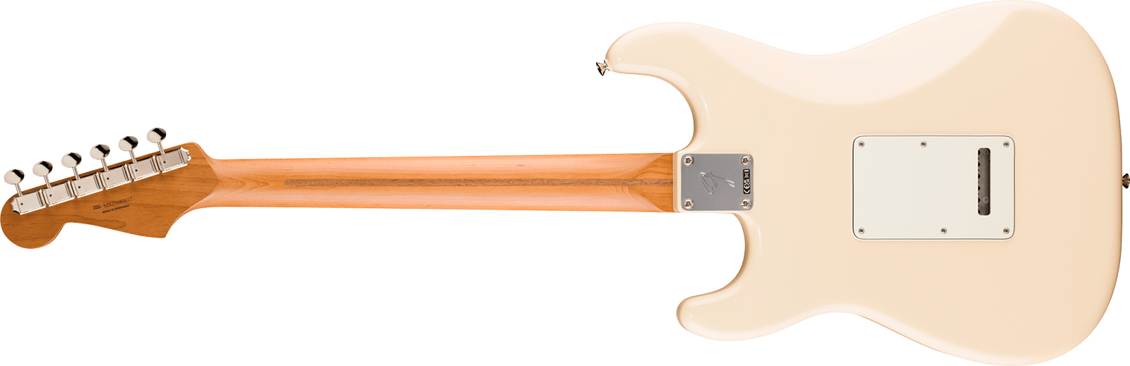 Fender Strat Player Ii Ltd Mex 3s Custom Shop Trem Mn - Olympic White - Str shape electric guitar - Variation 1