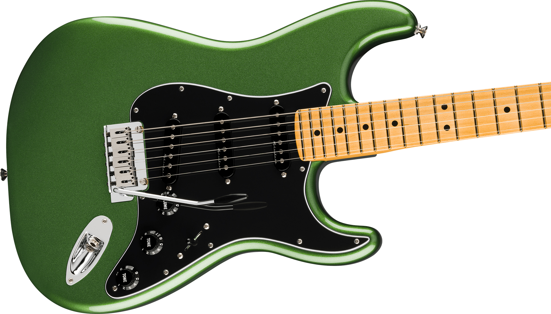 Fender Strat Player Ii Modified Mex 3s Trem Mn - Harvest Green Metallic - Str shape electric guitar - Variation 2