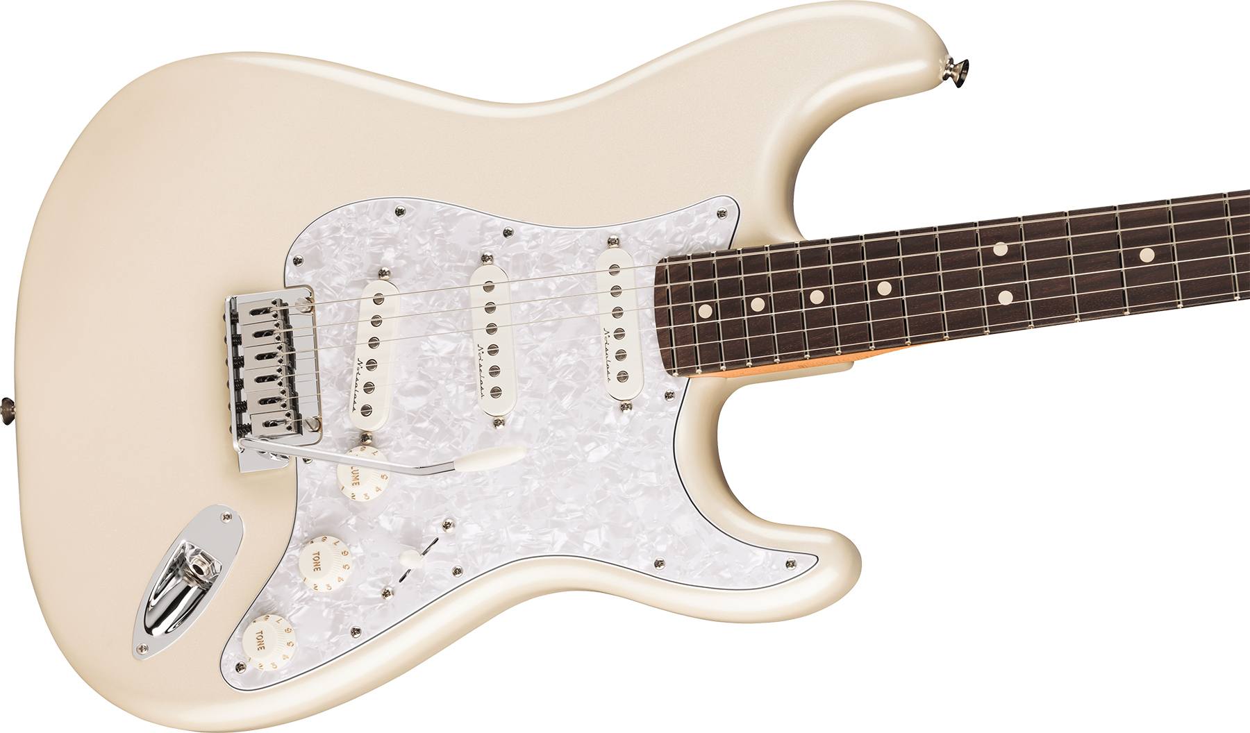 Fender Strat Player Ii Modified Mex 3s Trem Rw - Olympic Pearl - Str shape electric guitar - Variation 2