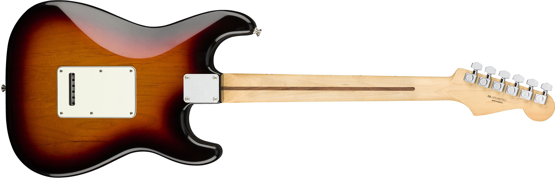 Fender Strat Player Lh Gaucher Mex Sss Mn - 3-color Sunburst - Left-handed electric guitar - Variation 4