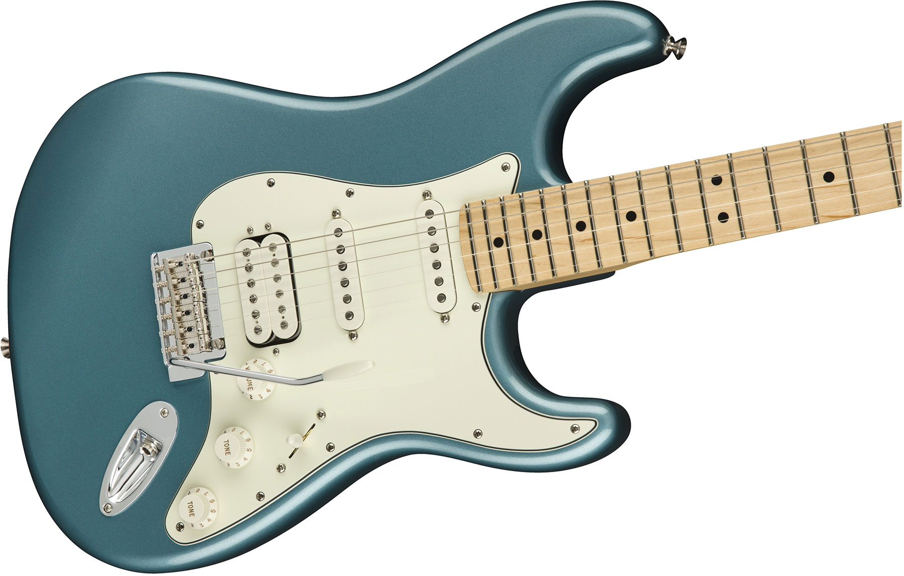 Fender Strat Player Mex Hss Mn - Tidepool - Str shape electric guitar - Variation 2