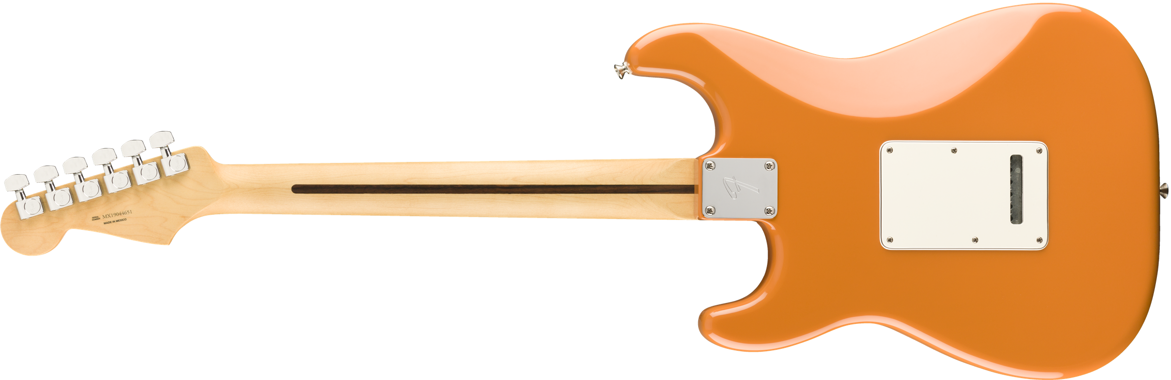 Fender Strat Player Mex Hss Pf - Capri Orange - Str shape electric guitar - Variation 1