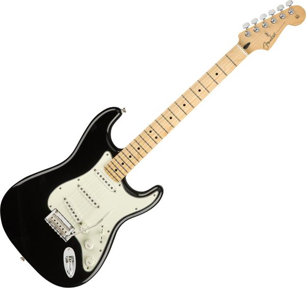 Solid body electric guitar Fender Player Stratocaster (MEX, MN) - Black