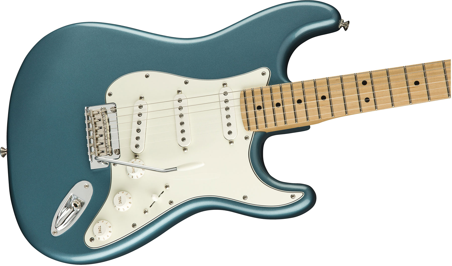 Fender Strat Player Mex Sss Mn - Tidepool - Str shape electric guitar - Variation 2