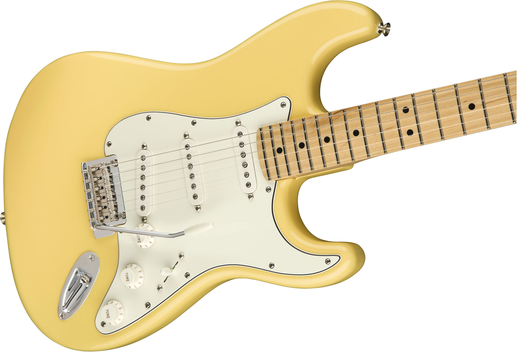 Fender Strat Player Mex Sss Mn - Buttercream - Str shape electric guitar - Variation 2