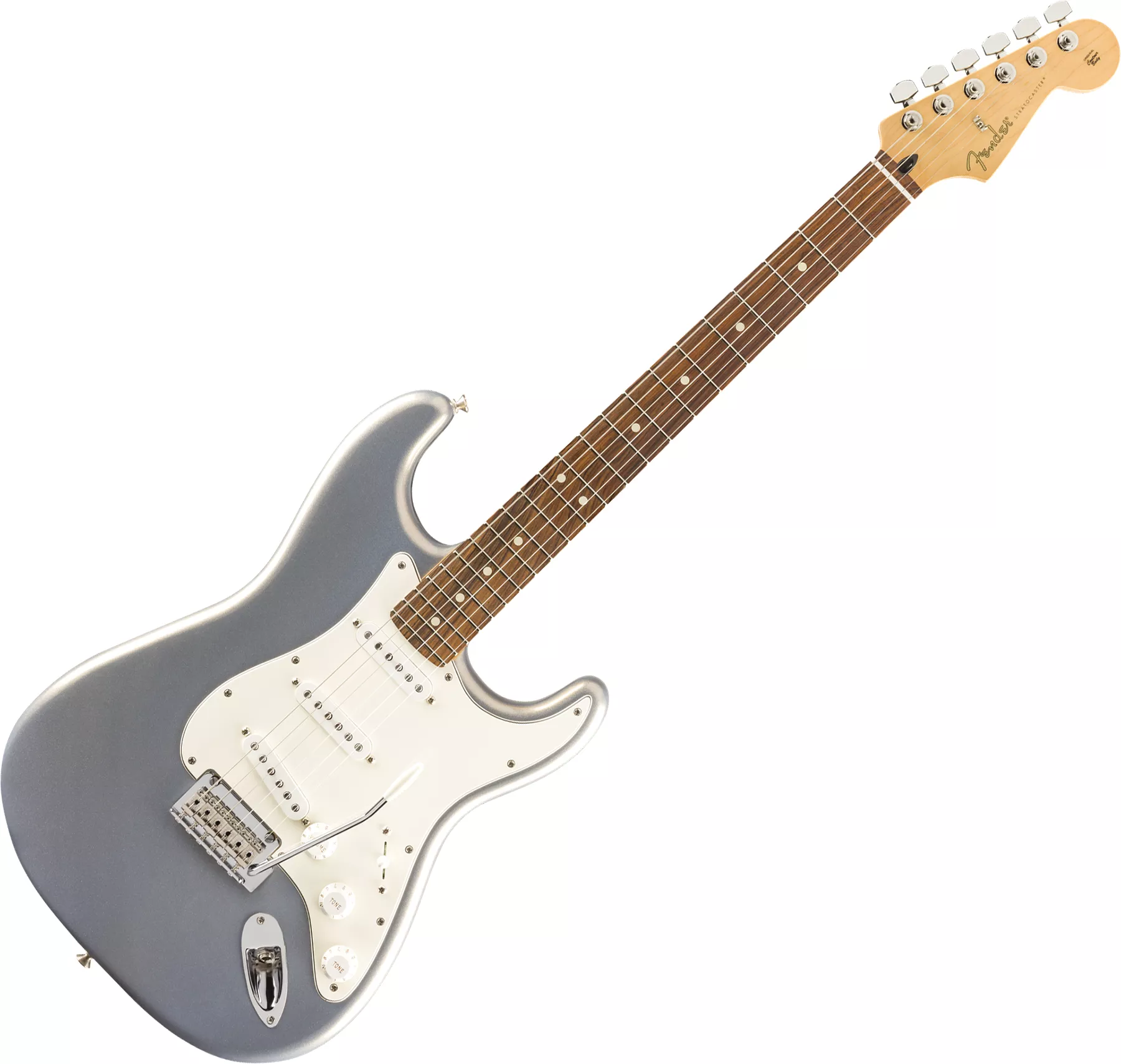 Fender Player Stratocaster (MEX, PF) - silver Str shape electric