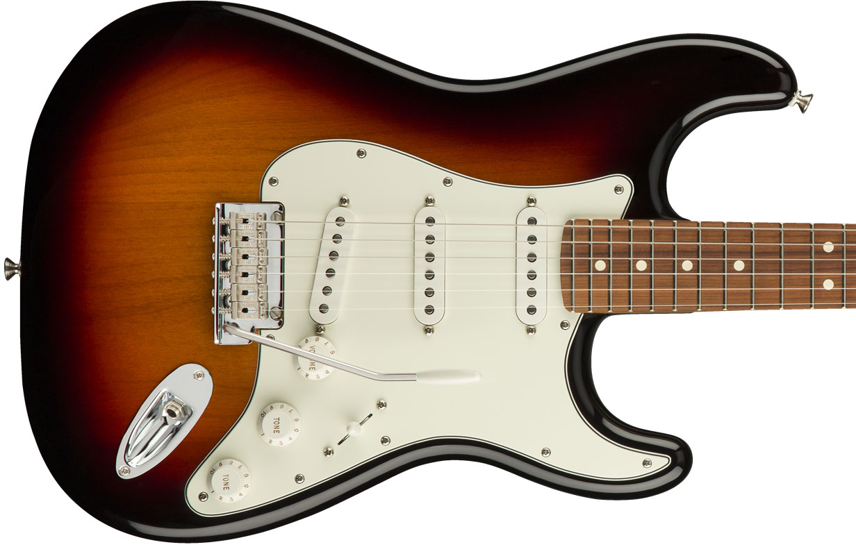Fender Player Stratocaster (MEX, PF) - 3-color sunburst Solid body electric  guitar sunburst