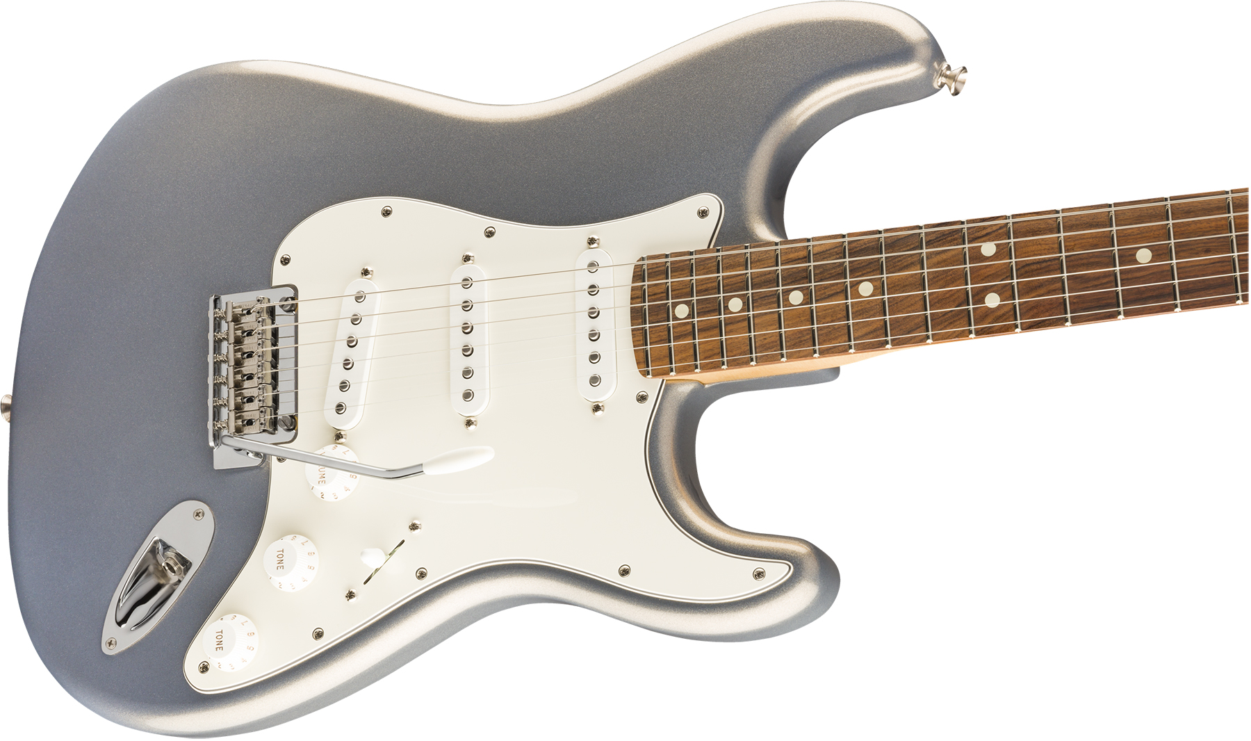 Fender Strat Player Mex 3s Trem Pf - Silver - Str shape electric guitar - Variation 2