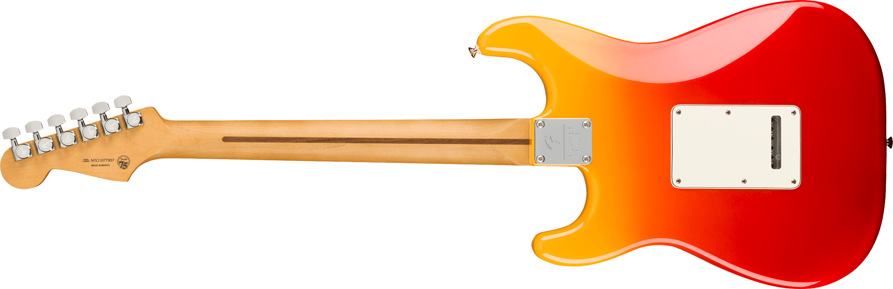 Fender Strat Player Plus Lh Gaucher Mex 3s Trem Pf - Tequila Sunrise - Left-handed electric guitar - Variation 1