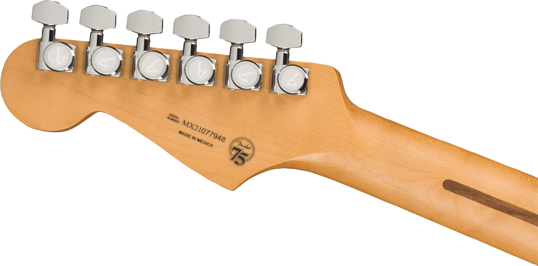 Fender Strat Player Plus Mex 3s Trem Mn - Olympic Pearl - Str shape electric guitar - Variation 3