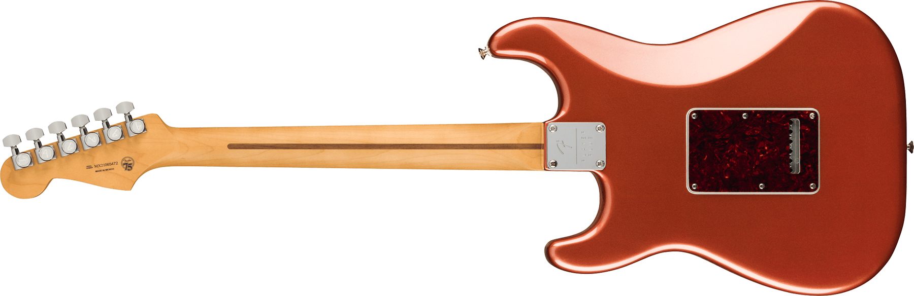 Fender Strat Player Plus Mex 3s Trem Pf - Aged Candy Apple Red - Str shape electric guitar - Variation 1