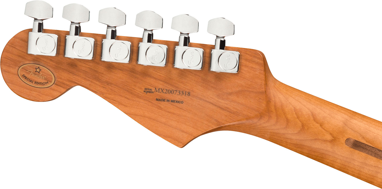 Fender Strat Player Roasted Maple Neck Ltd Mex 3s Trem Mn - 3 Color Sunburst - Str shape electric guitar - Variation 3