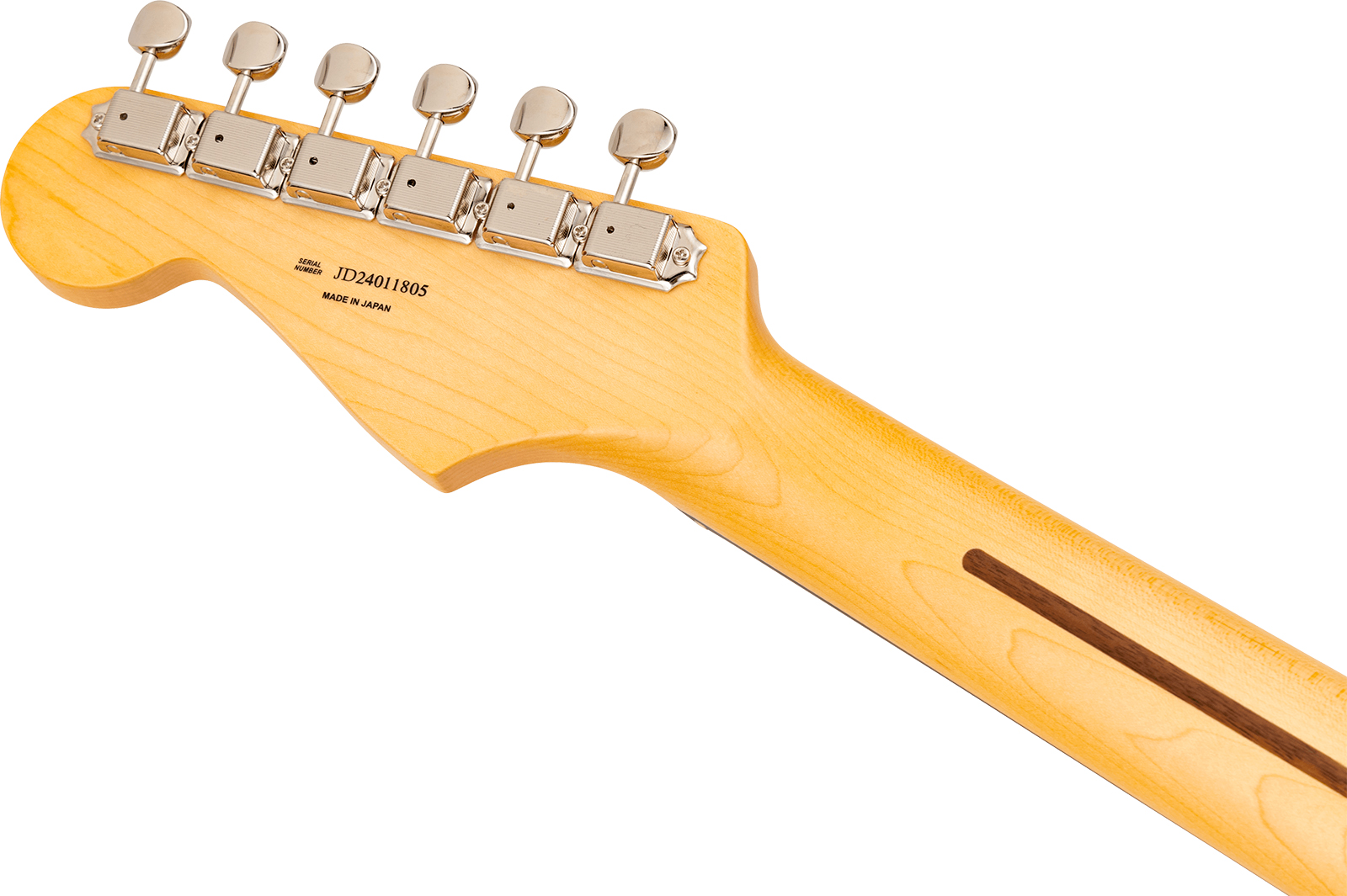 Fender Strat Raw Ash Mij Ltd Jap 3s Trem Rw - Black - Str shape electric guitar - Variation 3