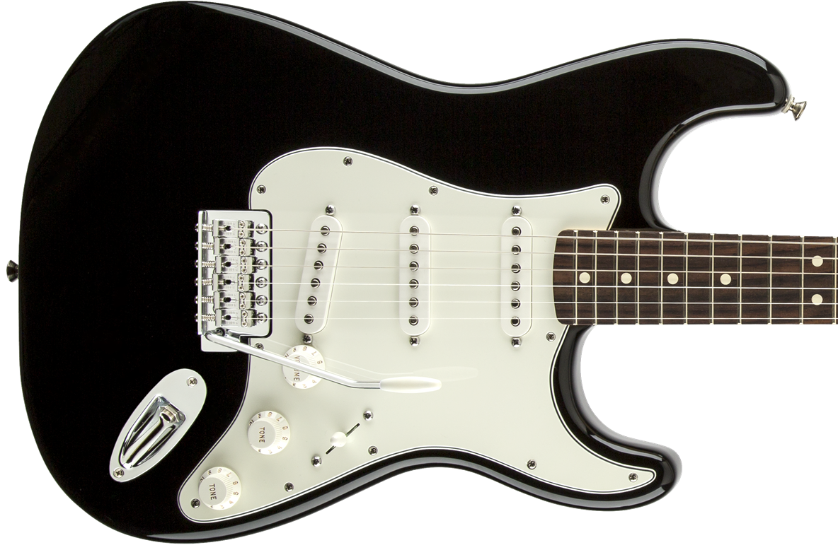 Fender Strat Standard Mex Sss Pf - Black - Str shape electric guitar - Variation 1
