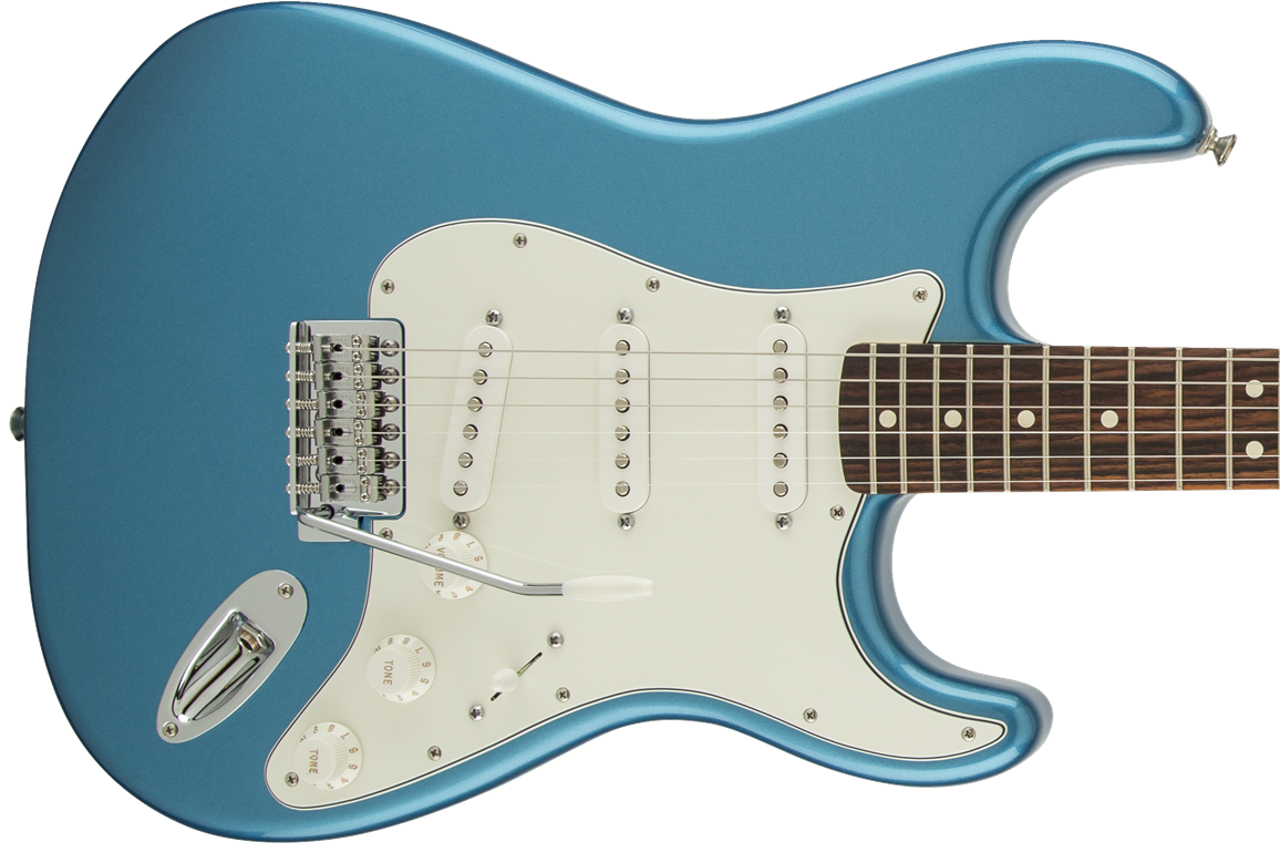 Fender Strat Standard Mex Sss Pf - Lake Placid Blue - Str shape electric guitar - Variation 1
