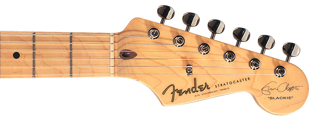 Fender Strat Eric Clapton Usa Signature 3s Trem Mn - Black - Str shape electric guitar - Variation 3