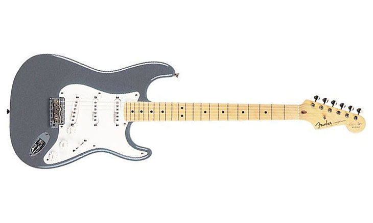 Fender Strat Usa American Artist Eric Clapton 3s Mn Pewter - Str shape electric guitar - Variation 1