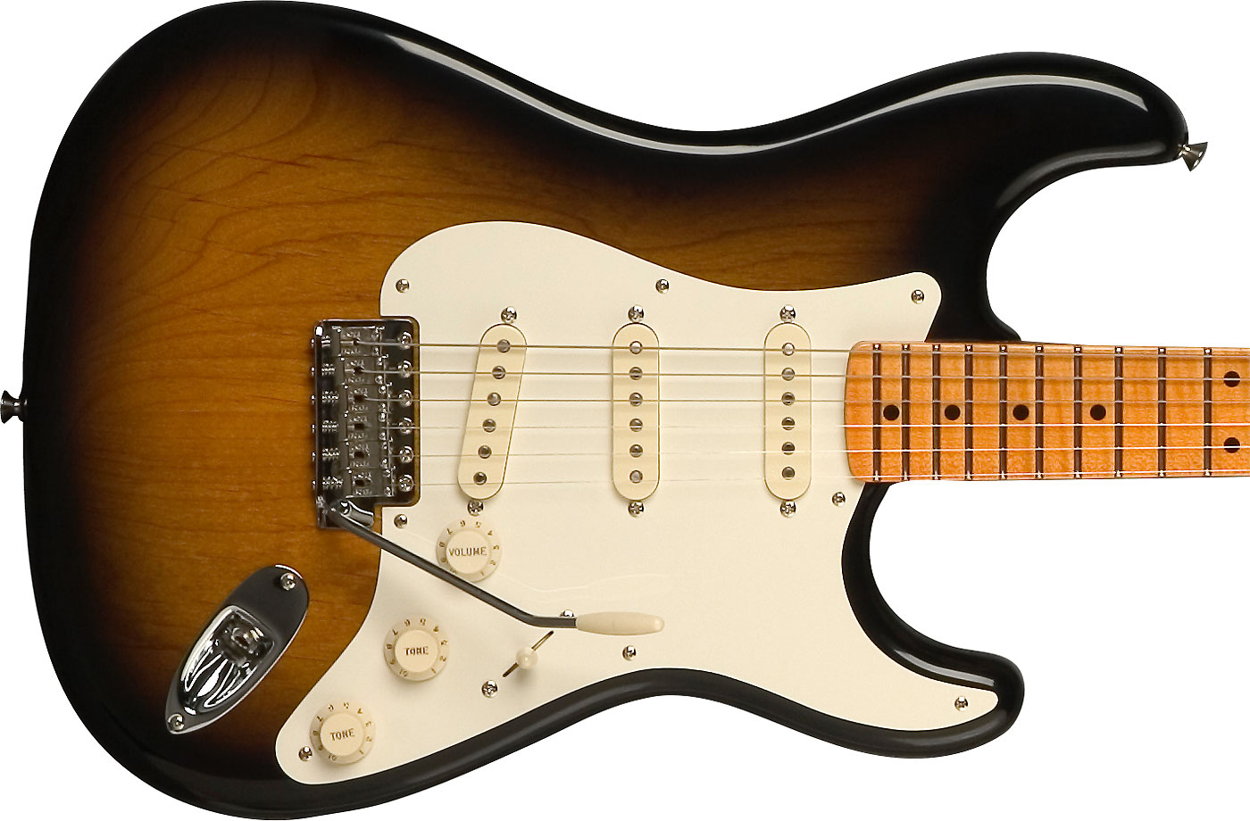Fender Strat Eric Johnson Usa Sss Mn - 2-color Sunburst - Str shape electric guitar - Variation 2