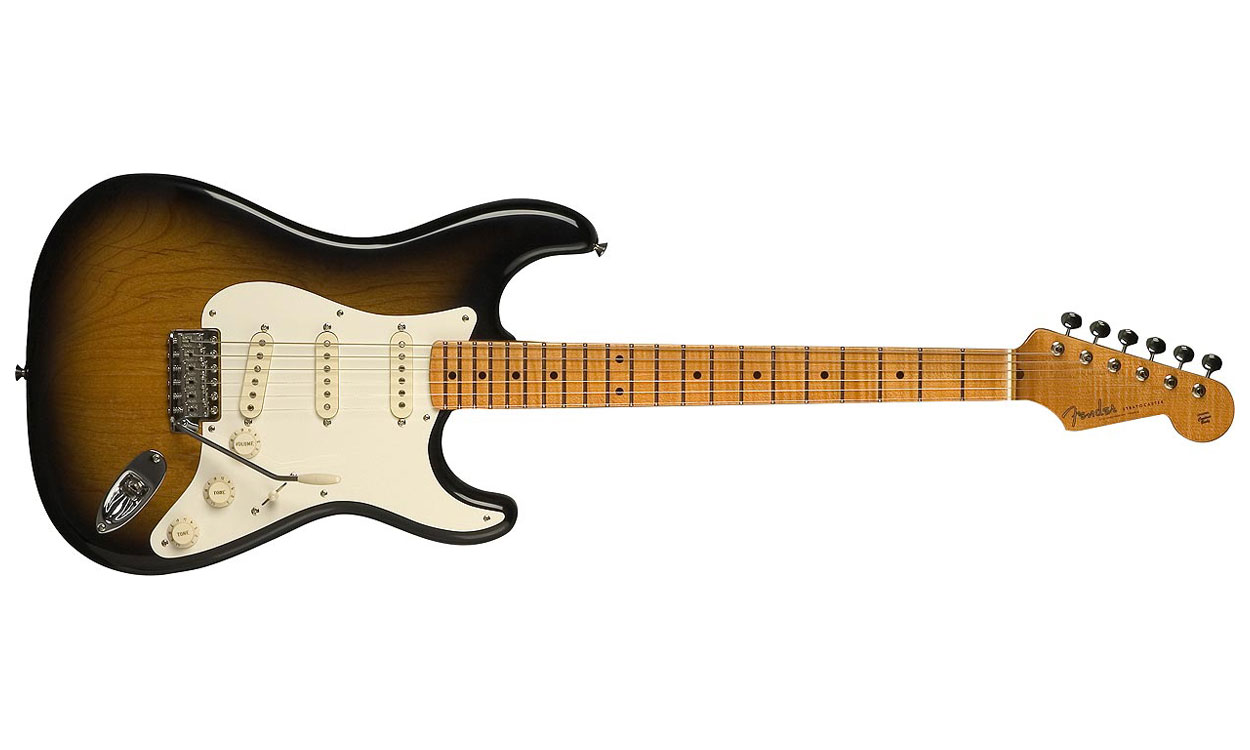 Fender Strat Eric Johnson Usa Sss Mn - 2-color Sunburst - Str shape electric guitar - Variation 1
